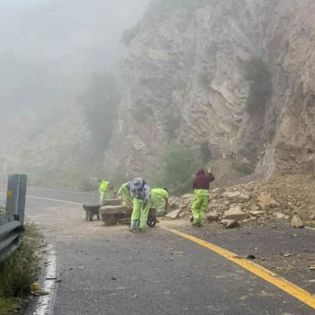 Refuerzan Atención por Deslaves y Derrumbes en Cadereyta, Querétaro